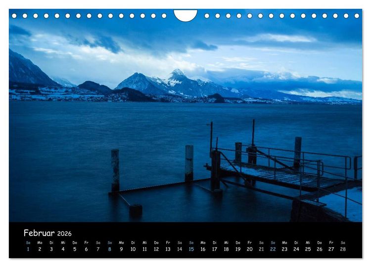 Produktbild: Stimmungsvolle Bilder vom Thunersee (Wandkalender 2026 DIN A4 quer), CALVENDO Monatskalender