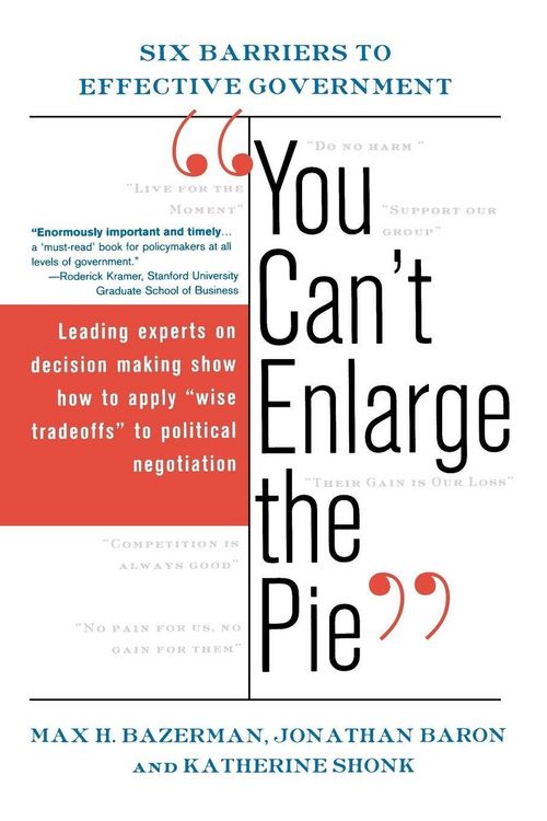 Produktbild: You Can't Enlarge the Pie