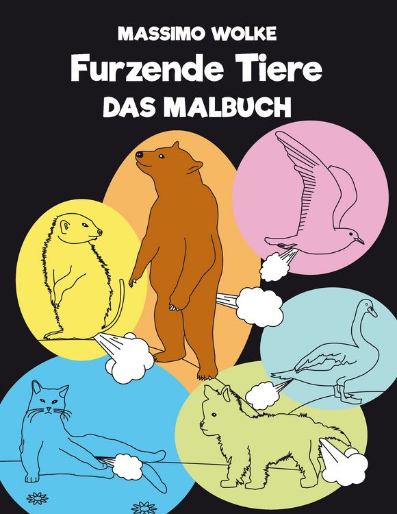 Produktbild: Furzende Tiere - Das Malbuch