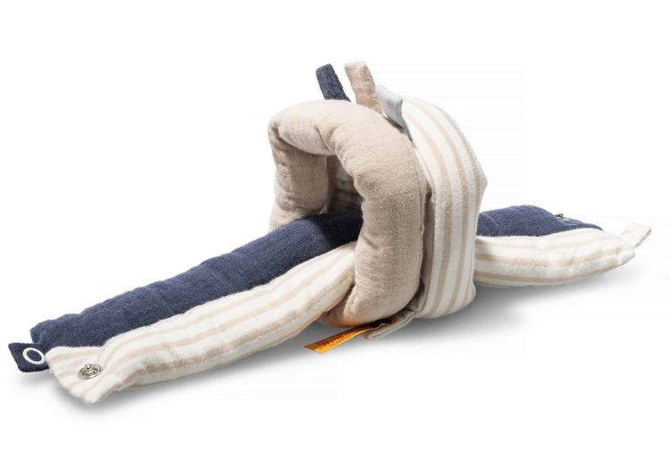 Produktbild: Steiff 242793 - Ball mit Knisterfolie, GOTS Stoff, mehrfarbig, 12 cm