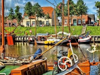 Produktbild: CALVENDO Puzzle Museumshafen Carolinensiel | 1000 Teile Lege-Gr&ouml;&szlig;e 64x48cm Foto-Puzzle f&uuml;r gl&uuml;ckliche Stunden