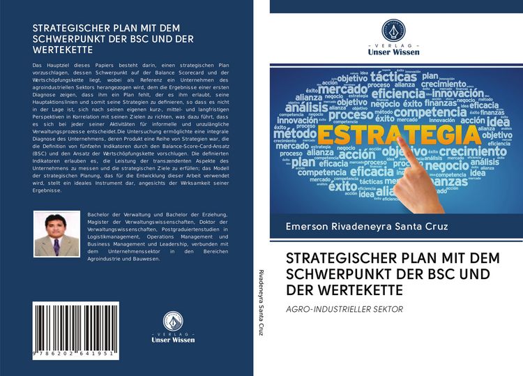 Produktbild: Strategischer Plan mit dem Schwerpunkt der Bsc und der Wertekette