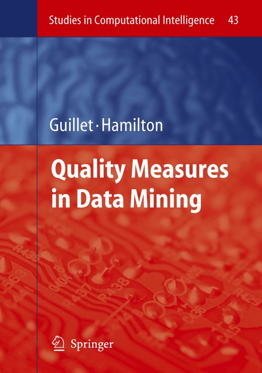 Produktbild: Quality Measures in Data Mining