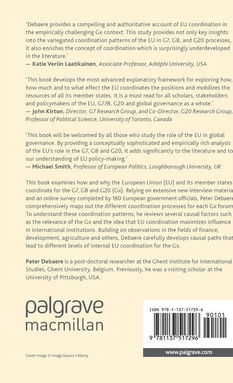 Produktbild: EU Coordination in International Institutions