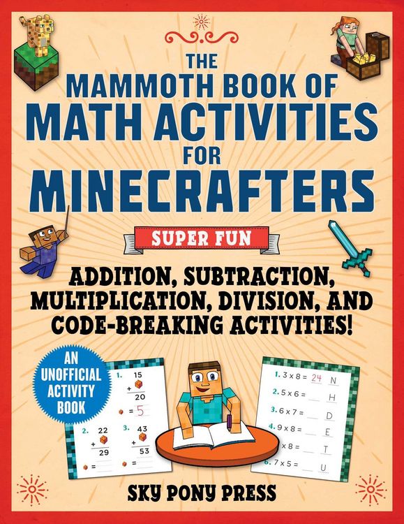 Produktbild: The Mammoth Book of Math Activities for Minecrafters