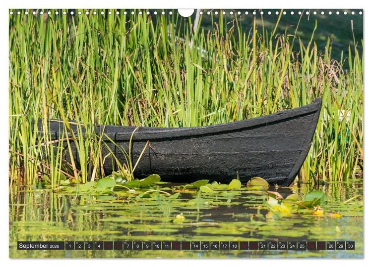 Produktbild: Das Paradies Donaudelta (Wandkalender 2026 DIN A3 quer), CALVENDO Monatskalender