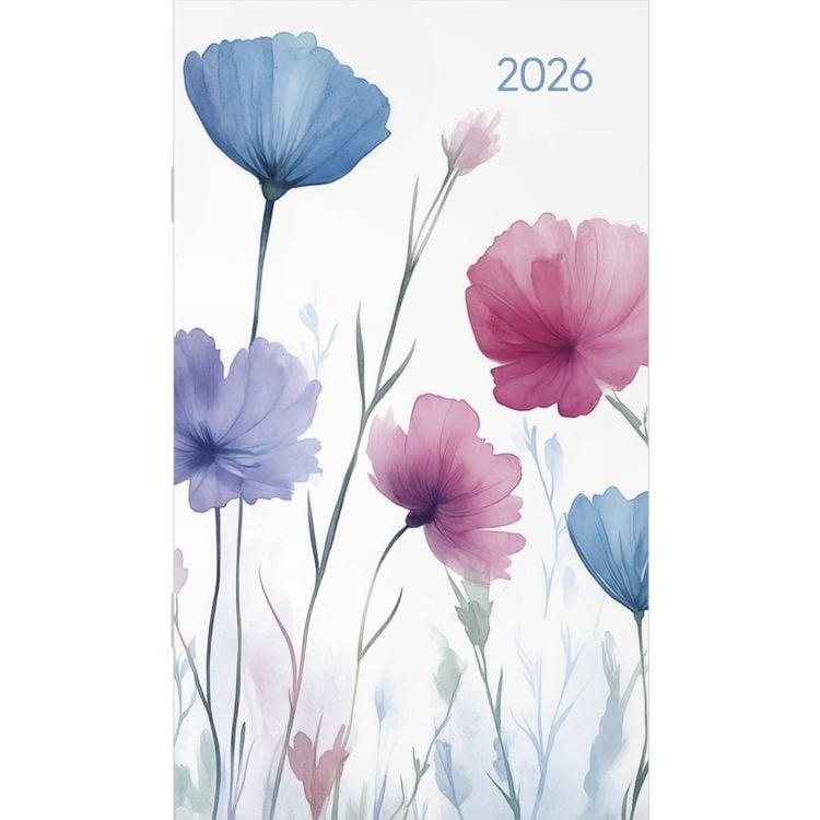 Bild vom Artikel Miniplaner Style Blumenwiese 2026 - Taschen-Kalender 9x15 cm - Weekly - 64 Seiten - 1 Seite 1 Woche - Notiz-Heft - Alpha Edition vom Autor Alpha Edition