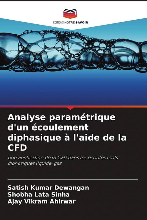 Produktbild: Analyse param&eacute;trique d'un &eacute;coulement diphasique &agrave; l'aide de la CFD