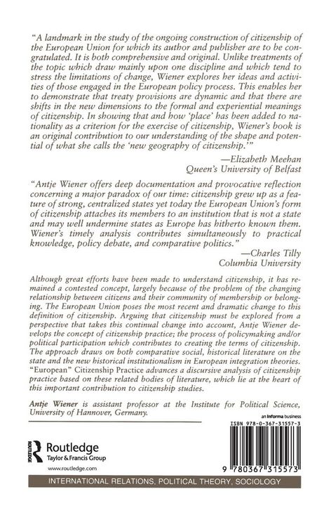 Produktbild: European Citizenship Practice