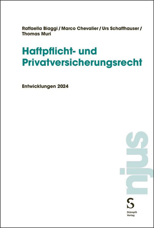 Produktbild: Haftpflicht- und Privatversicherungsrecht