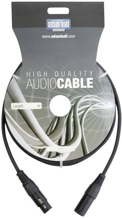 Produktbild: AH Cables KDMX10 DMX Verbindungskabel [1x XLR-Stecker - 1x XLR-Buchse] 10.00m