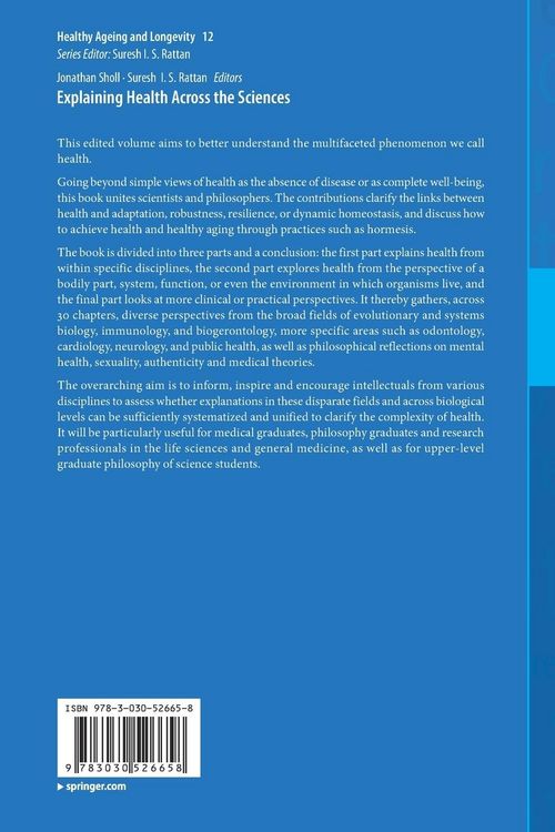 Produktbild: Explaining Health Across the Sciences