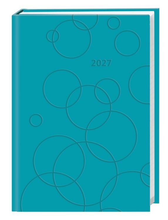 Produktbild: Kalenderbuch A6 blau 2027