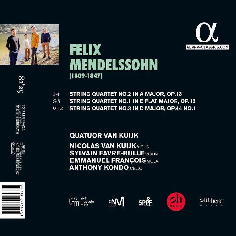 Produktbild: Die Streichquartette Vol.1