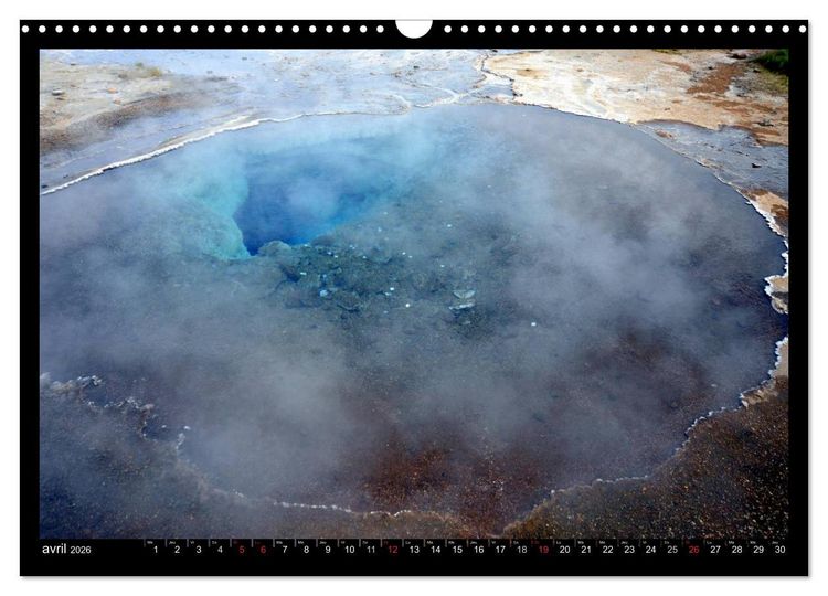 Produktbild: Balade en Islande (Calendrier mural 2026 DIN A3 vertical), CALVENDO calendrier mensuel