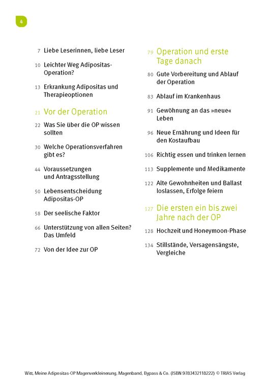 Produktbild: Meine Adipositas-OP. Magenverkleinerung, Magenband, Bypass & Co.