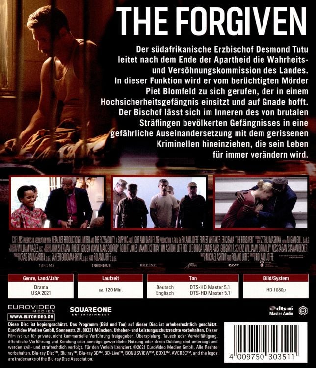 Produktbild: The Forgiven - Ohne Vergebung gibt es keine Zukunft