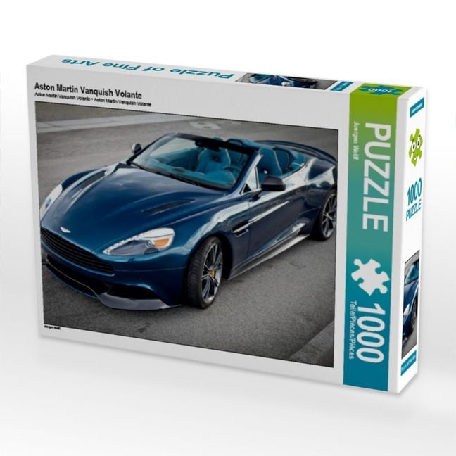 Produktbild: CALVENDO Puzzle Aston Martin Vanquish Volante | 1000 Teile Lege-Gr&ouml;&szlig;e 64x48cm Foto-Puzzle f&uuml;r gl&uuml;ckliche Stunden