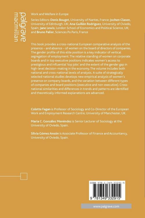 Produktbild: Women on Corporate Boards and in Top Management