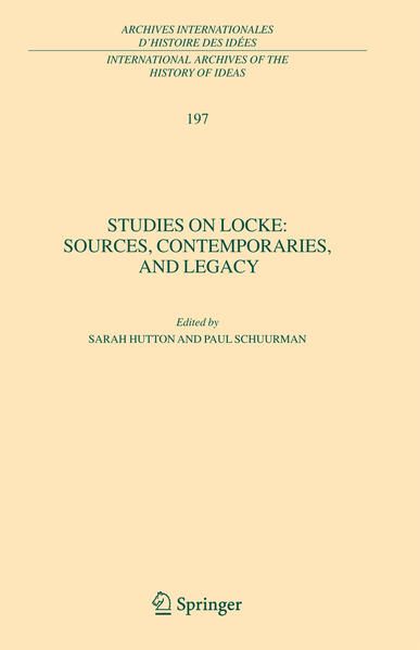 Produktbild: Studies on Locke: Sources, Contemporaries, and Legacy