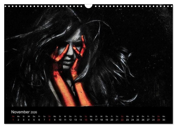Produktbild: Urbane Kunst - Streetart 2026 (Wandkalender 2026 DIN A3 quer), CALVENDO Monatskalender