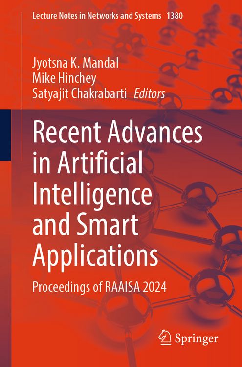 Produktbild: Recent Advances in Artificial Intelligence and Smart Applications