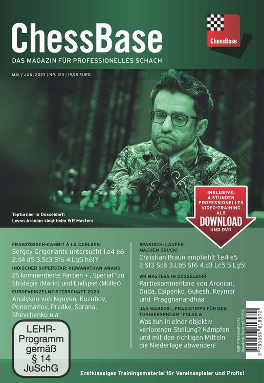 Produktbild: ChessBase Magazin 213
