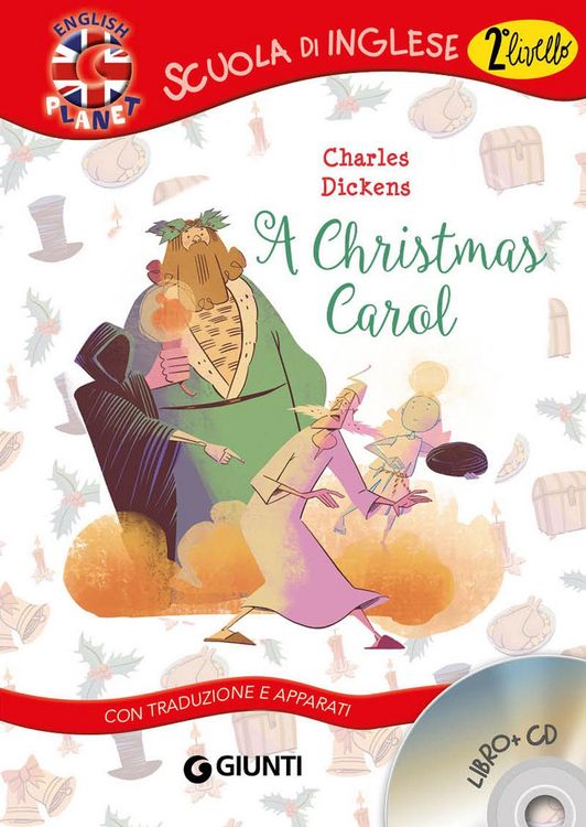 Produktbild: A Christmas Carol. Con traduzione e apparati