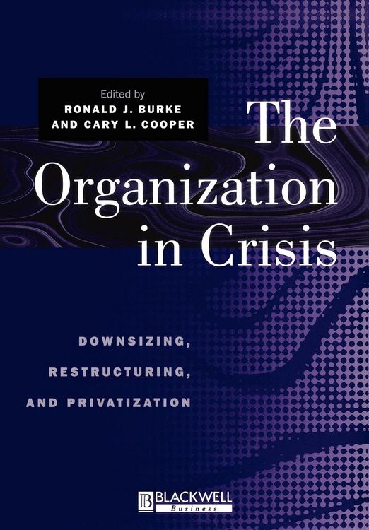 Produktbild: The Organization in Crisis