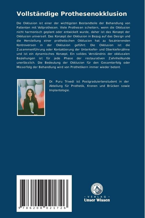 Produktbild: Vollst&auml;ndige Prothesenokklusion