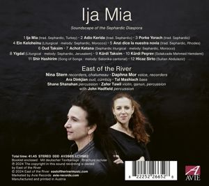 Produktbild: Ija Mia: Music of the Sephardic Diaspora