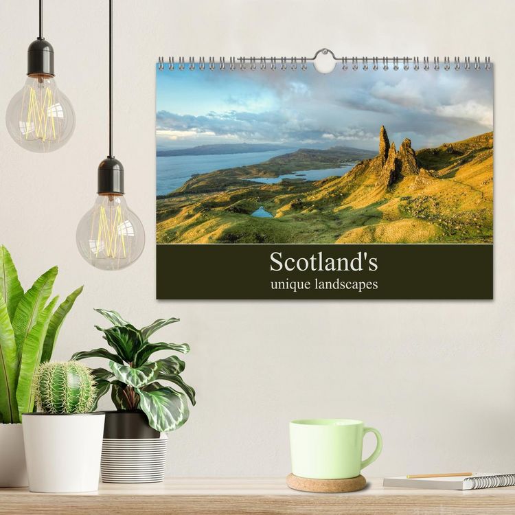 Produktbild: Scotland's unique landscapes (Wall Calendar 2026 DIN A4 landscape), CALVENDO 12 Month Wall Calendar