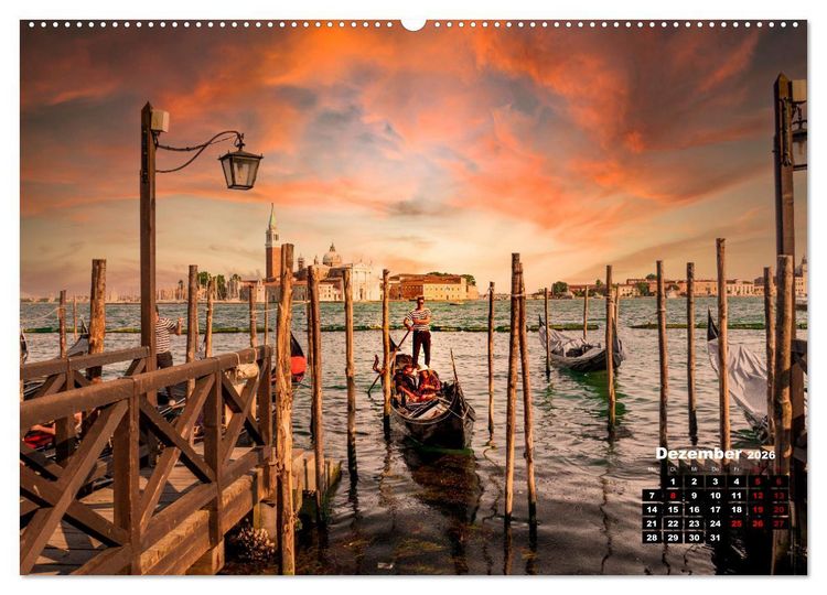 Produktbild: Italien, das Land wo die Zitronen bl&uuml;hen by VogtArt (hochwertiger Premium Wandkalender 2026 DIN A2 quer), Kunstdruck in Hochglanz