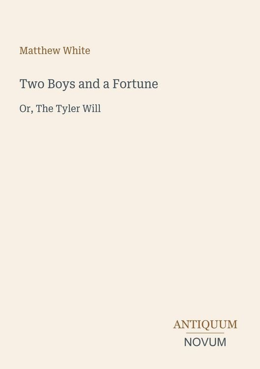 Produktbild: Two Boys and a Fortune