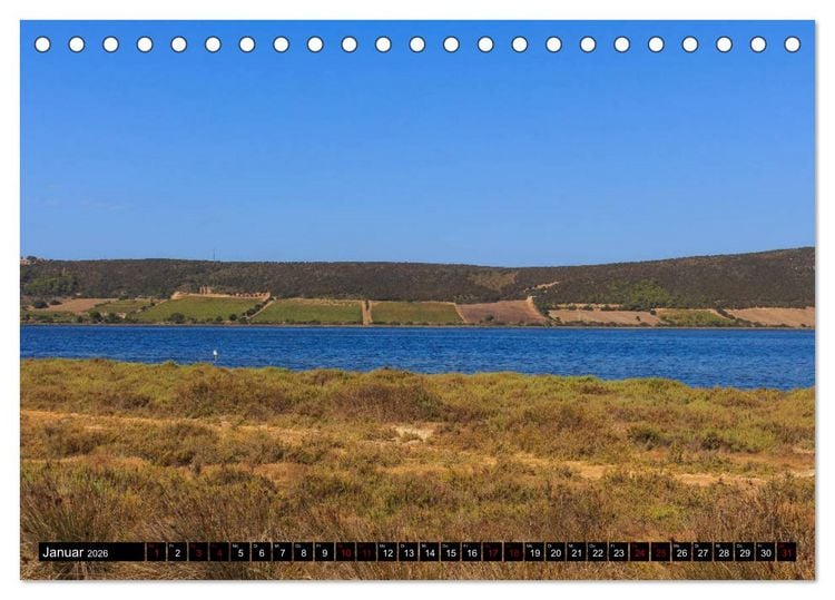 Produktbild: Faszination Sardinien (Tischkalender 2026 DIN A5 quer), CALVENDO Monatskalender