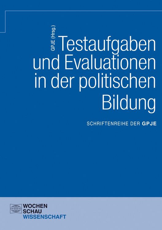 Produktbild: Testaufgaben und Evaluationen in der politischen Bildung