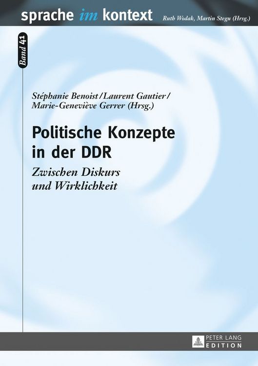 Produktbild: Politische Konzepte in der DDR