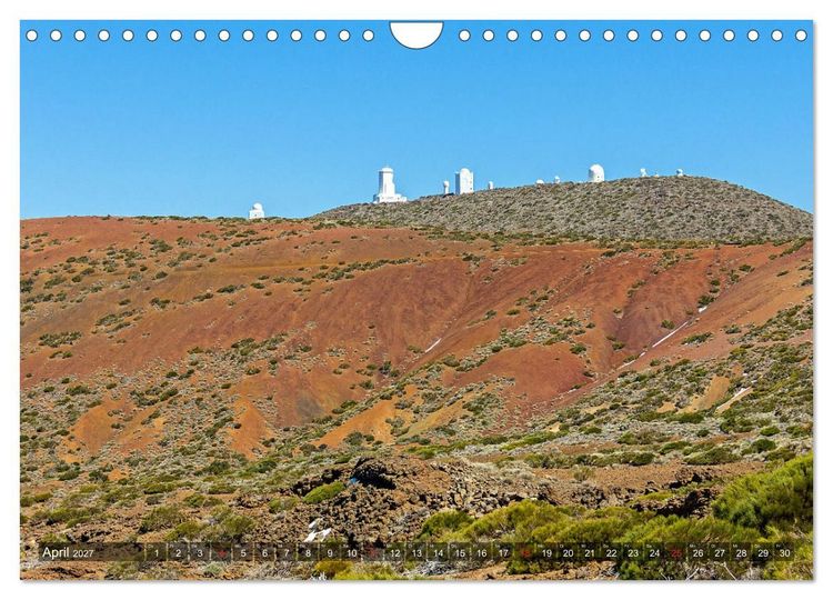 Produktbild: Vulkaninsel im Atlantik, Teneriffa (Wandkalender 2027 DIN A4 quer), CALVENDO Monatskalender