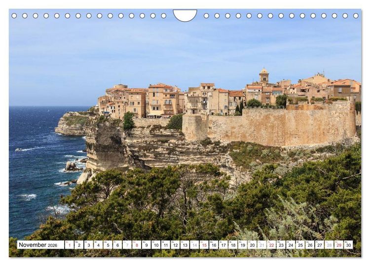 Produktbild: Korsika - raue Sch&ouml;nheit (Wandkalender 2026 DIN A4 quer), CALVENDO Monatskalender