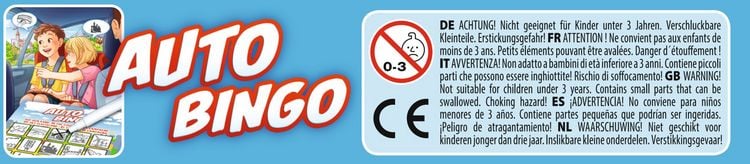 Produktbild: Auto-Bingo (Kinderspiel)