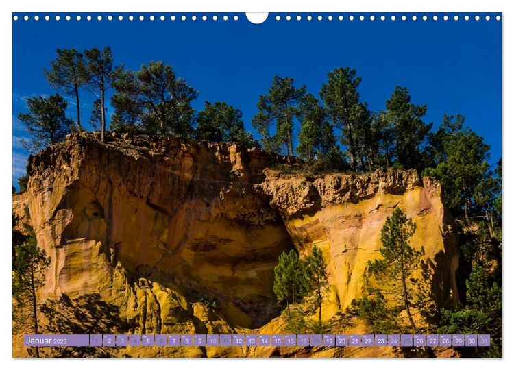 Produktbild: Ein Sommer in der Provence: Luberon und Vaucluse (Wandkalender 2026 DIN A3 quer), CALVENDO Monatskalender