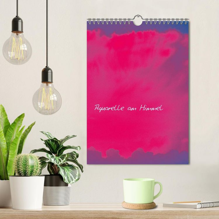 Produktbild: Aquarelle am Himmel (Wandkalender 2026 DIN A4 hoch), CALVENDO Monatskalender