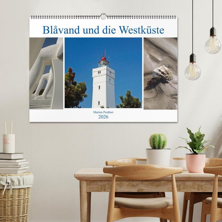 Produktbild: Blavand und die Westk&uuml;ste (Wandkalender 2026 DIN A2 quer), CALVENDO Monatskalender