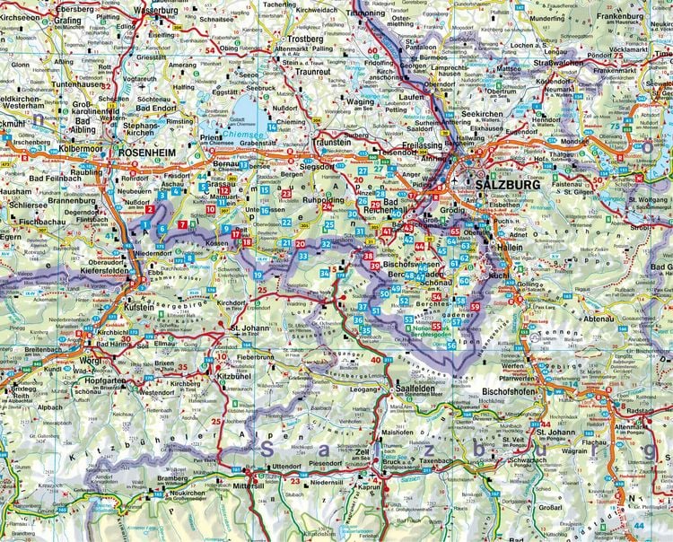 Produktbild: ROTHER Wanderbuch Leichte Wanderungen Chiemgau &ndash; Berchtesgadener Land