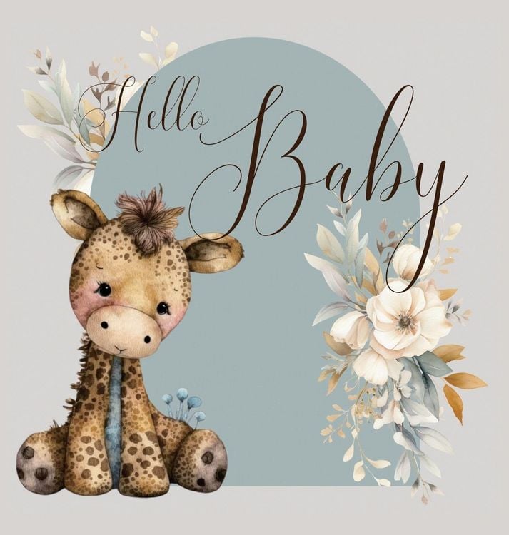 Produktbild: Hello Baby, Baby Shower Guest Book (hardback)