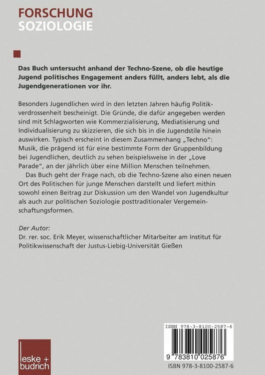 Produktbild: Die Techno-Szene