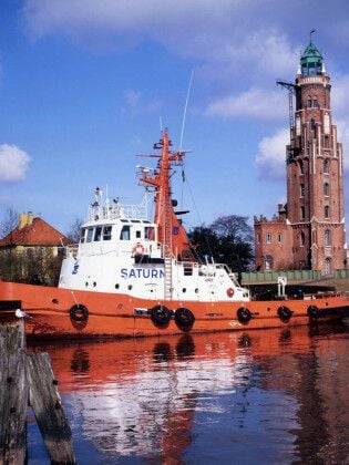 Produktbild: CALVENDO Puzzle Leuchtturm Bremerhaven | 1000 Teile Lege-Gr&ouml;&szlig;e 64x48cm Foto-Puzzle f&uuml;r gl&uuml;ckliche Stunden