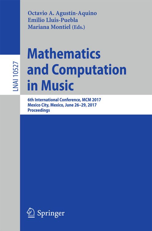 Produktbild: Mathematics and Computation in Music