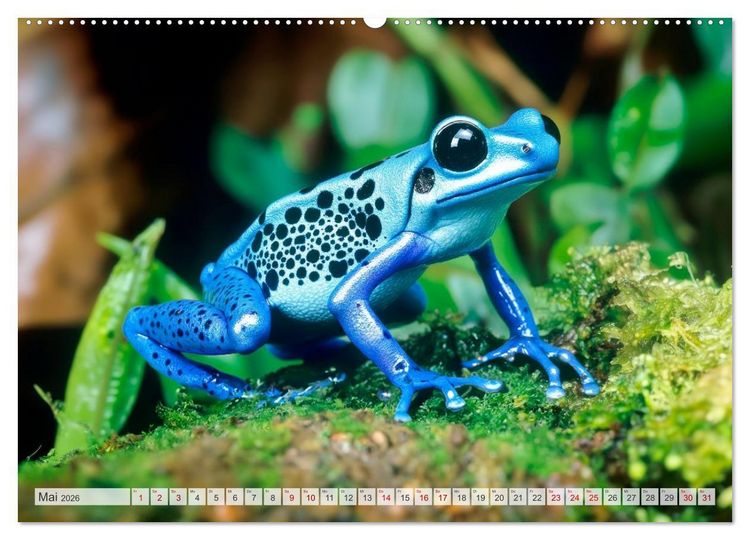 Produktbild: Wildes Leben im Regenwald (Wandkalender 2026 DIN A2 quer), CALVENDO Monatskalender
