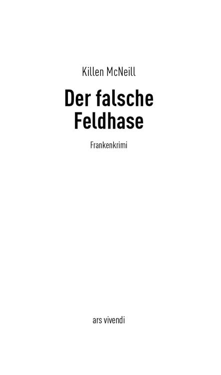 Produktbild: Der falsche Feldhase